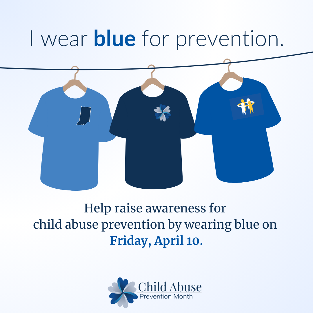 Wear blue