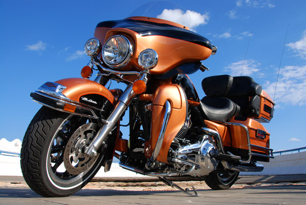 Touring motorcycle