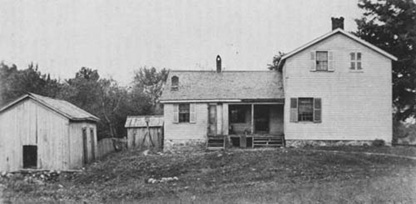 Samuel Huggard’s house, son of Andrew and Jane Huggart