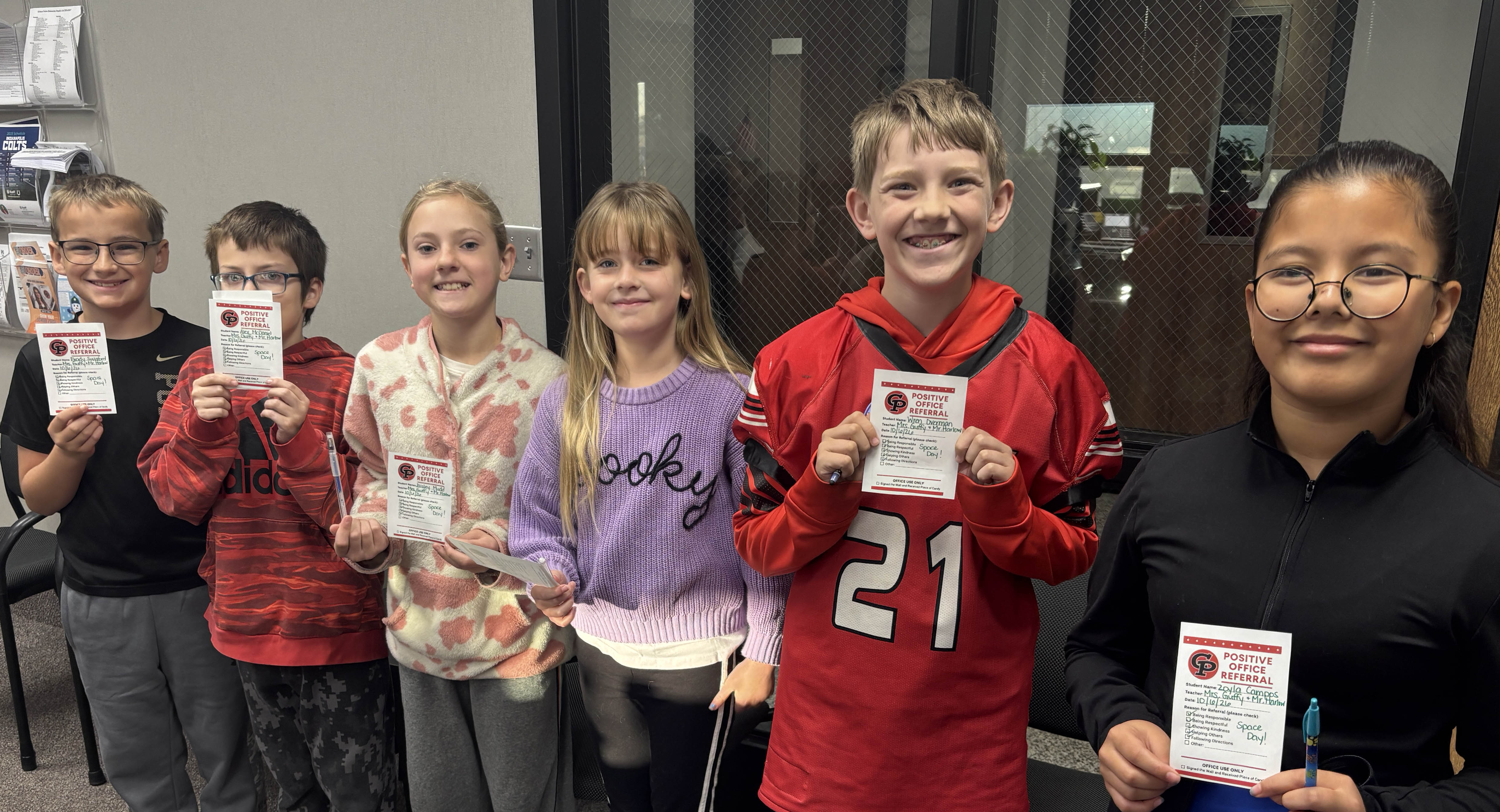Fifth Graders Commended at Camp Cullom Academy of Science