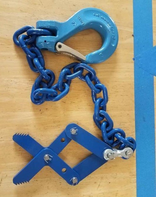 Completed Sheared Post Puller