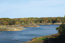 Cagles Mill: first flood-control reservoir in Indiana.