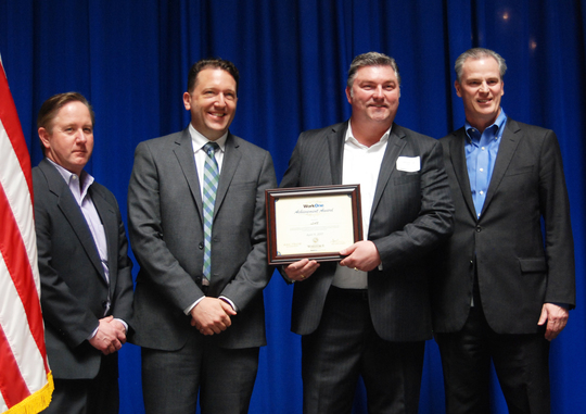 WorkOne Achievement Award-iLAB and Joseph Roe