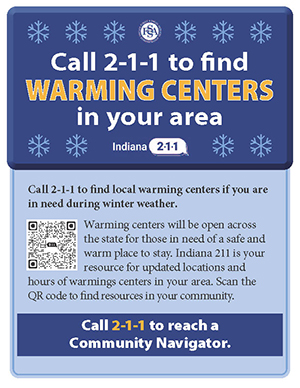 Warming Centers flyer