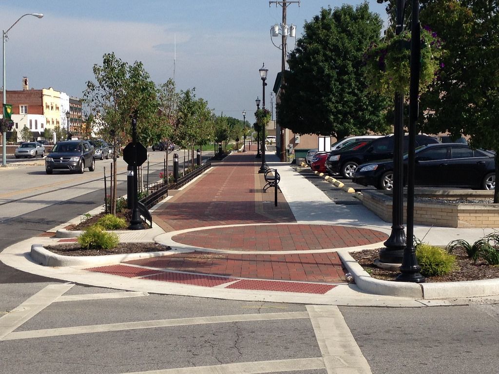 Multi-use Path in Downtown Kokomo