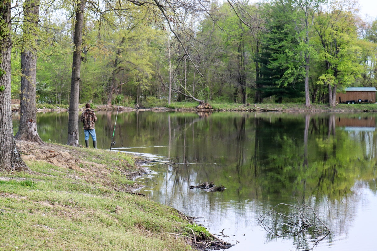 Man Fishing 
