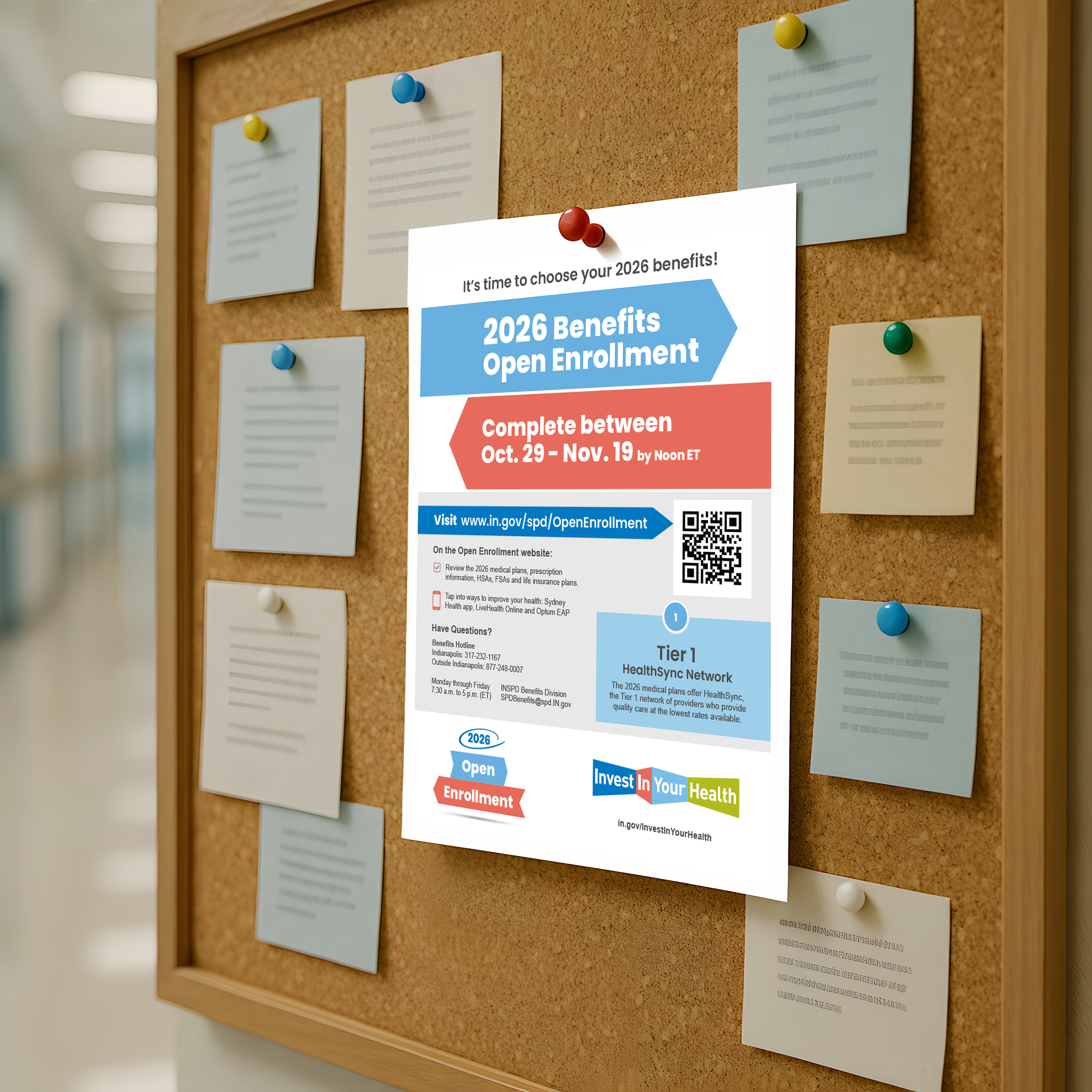 Picture of 2023 Open Enrollment Poster