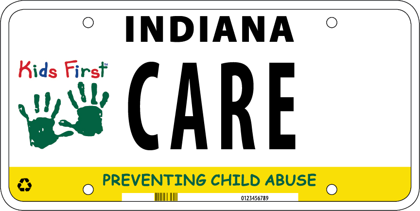 Kids First Trust Fund License Plate
