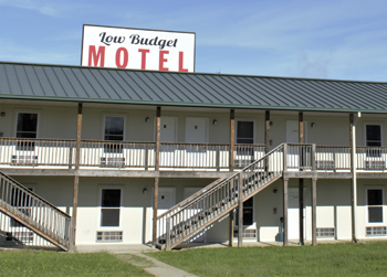 Low Budget Motel at Muscatatuck