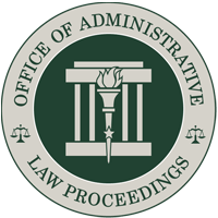Indiana Office of Administrative Law Proceedings Logo