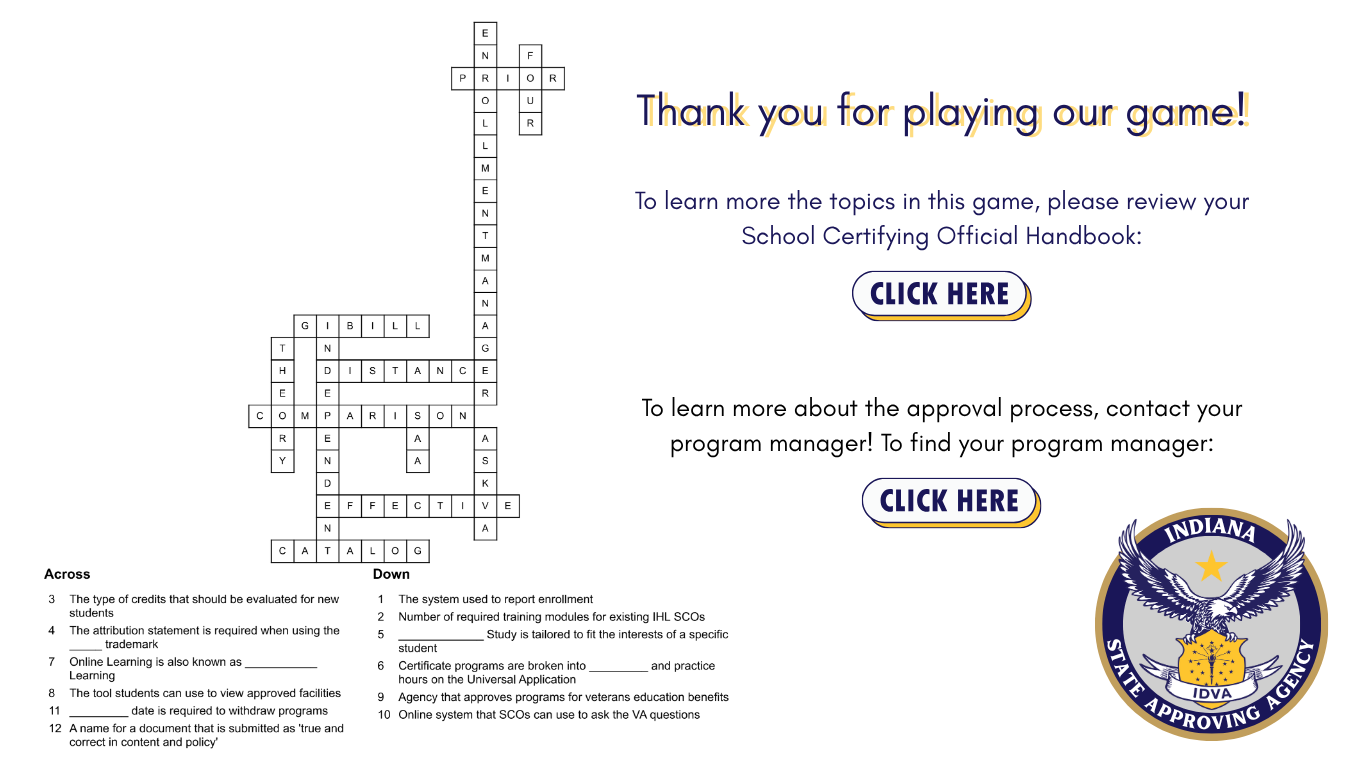 SAA Crossword Image