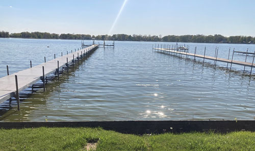Qualifying temporary pier example photo