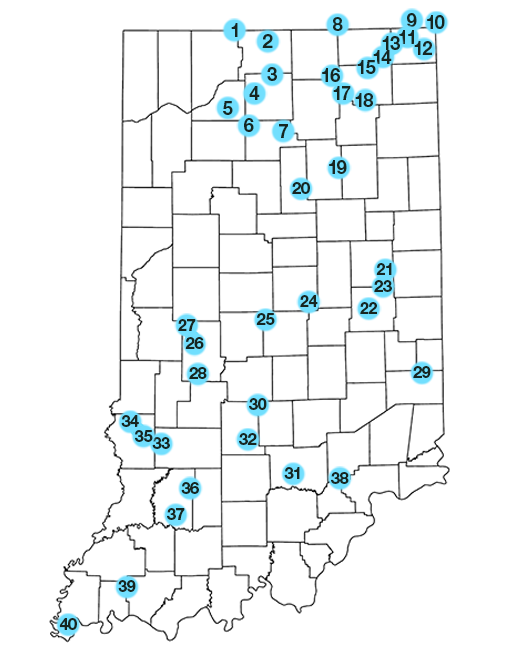 crappie fishing map
