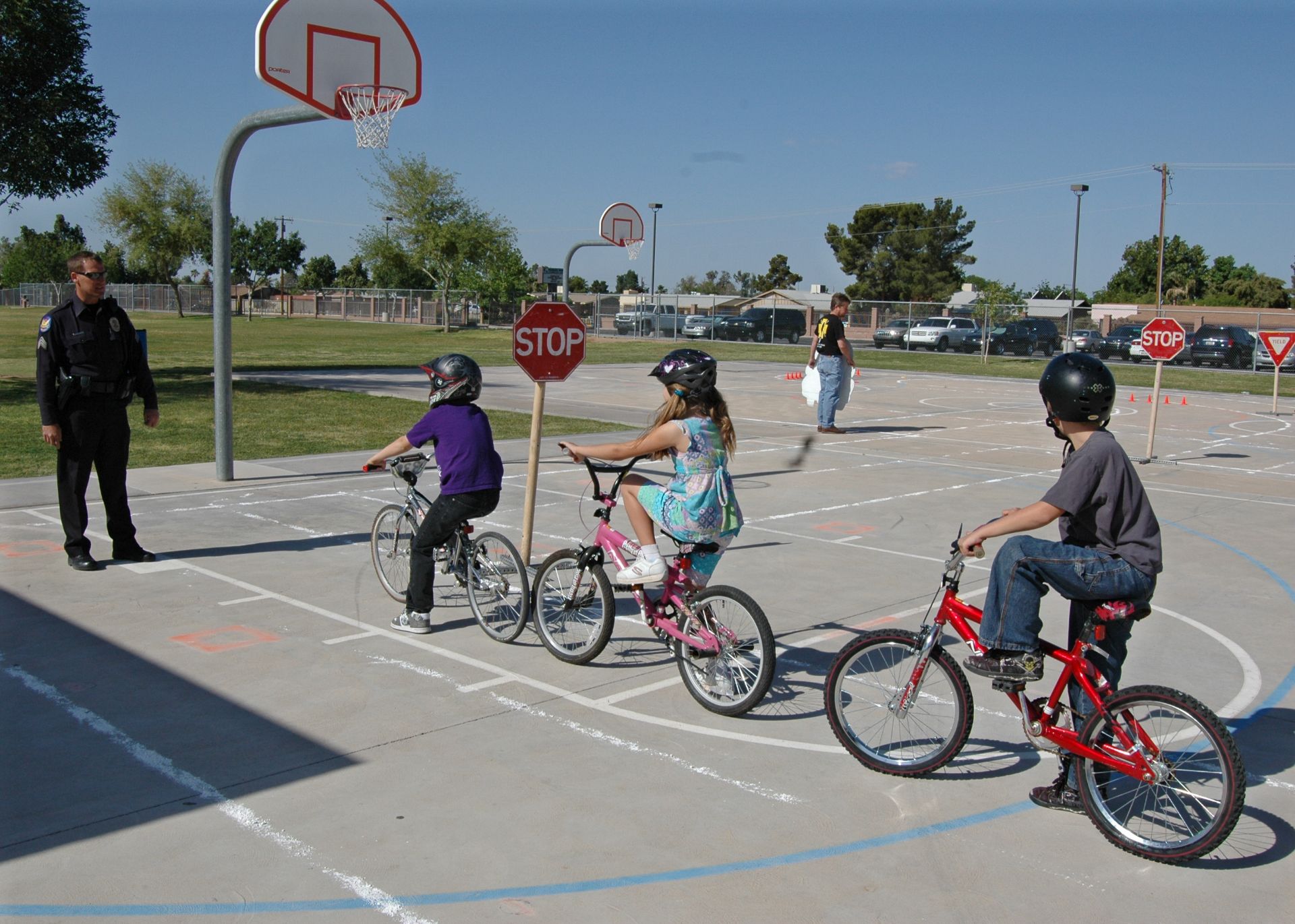 Kids on bikes