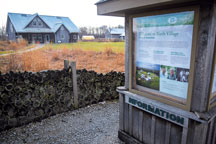 Rieth Village, a platinum Leadership in Energy and Environmental Design (LEED) certified site as an example of best practices in sustainable design, features two cottages for undergraduate summer housing as well as a classroom and office. 