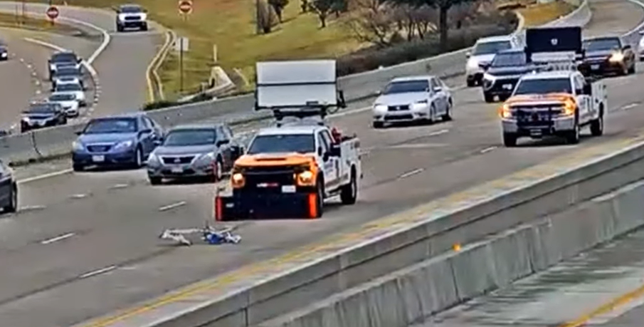 Lane Blade in Traffic
