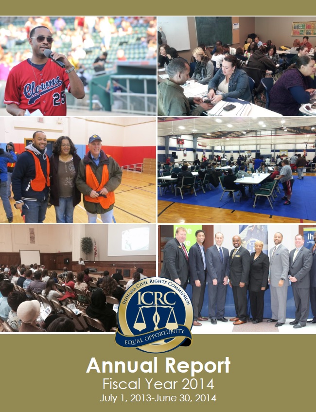 Cover photo of ICRC's 2014 Annual Report