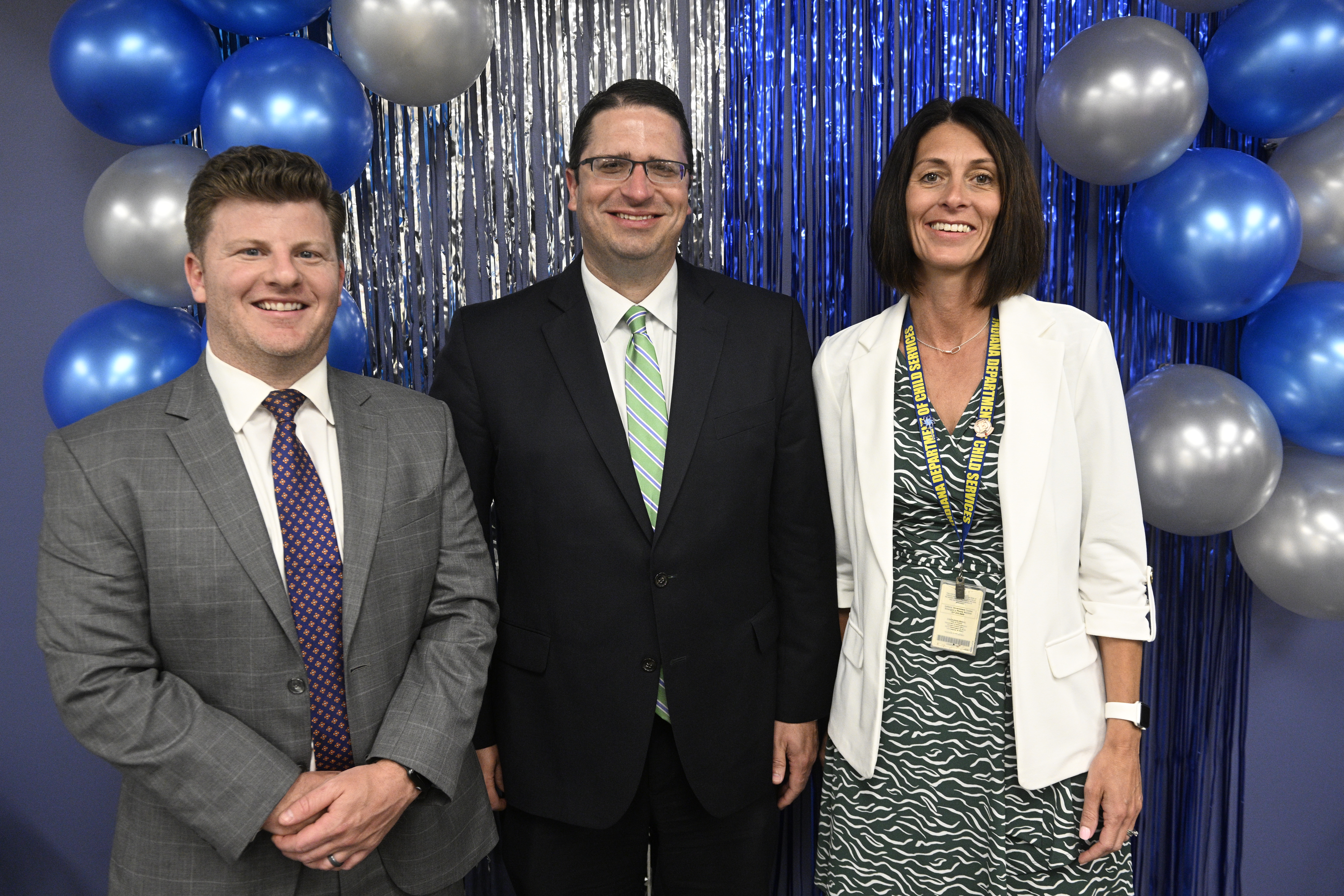 Aaron Atwell, Director Eric Miller and Sarah Sailors