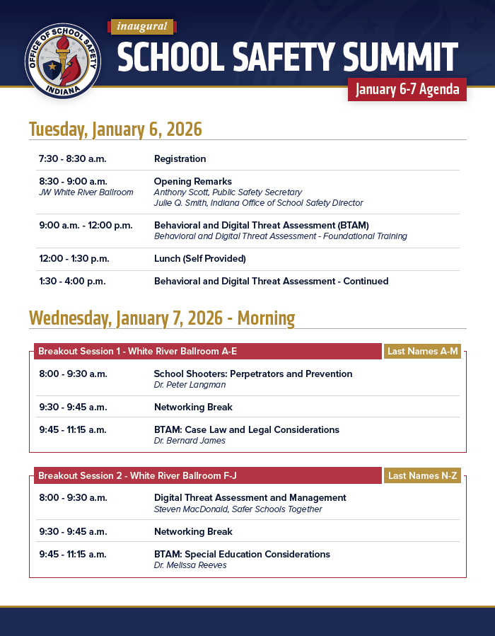2026 School Safety Summit