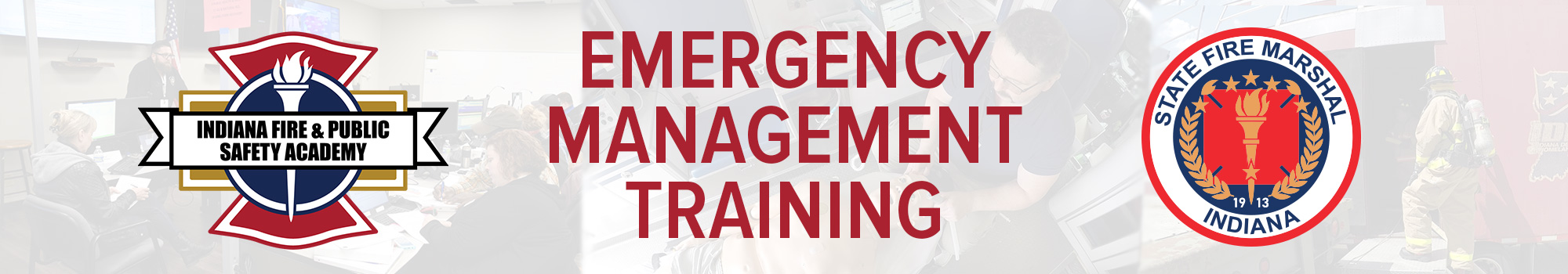 Academy Emergency Management Training banner