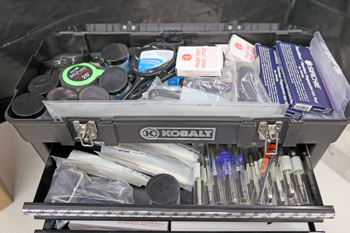 Fingerprinting supplies