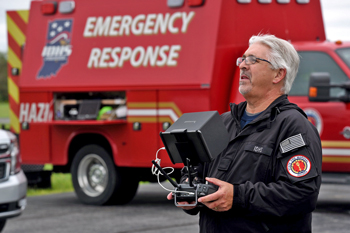 Drone operator with controller