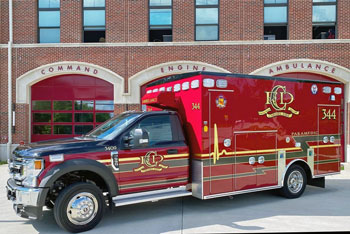 Carmel Fire Department ambulance
