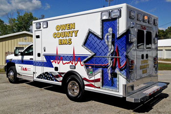 Owen County EMS ambulance