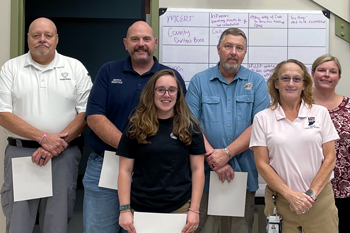 Morgan County EMA staff recognized