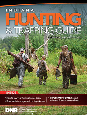 Cover of 2021-22 hunting guide