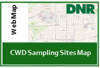 Click for CWD Sampling Sites Map Icon