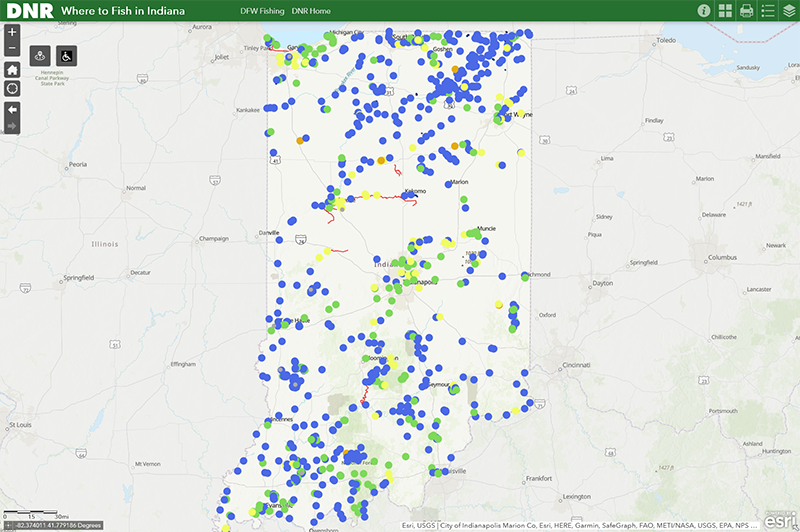 DNR: Fish & Wildlife: Where to Fish in Indiana