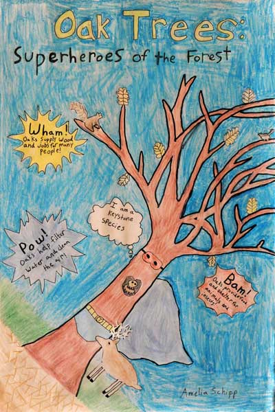 2024 Arbor Day Poster, first place