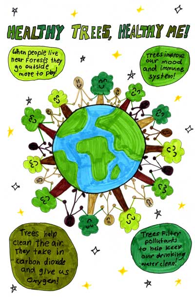 Third Place Winner Arbor Day Poster
