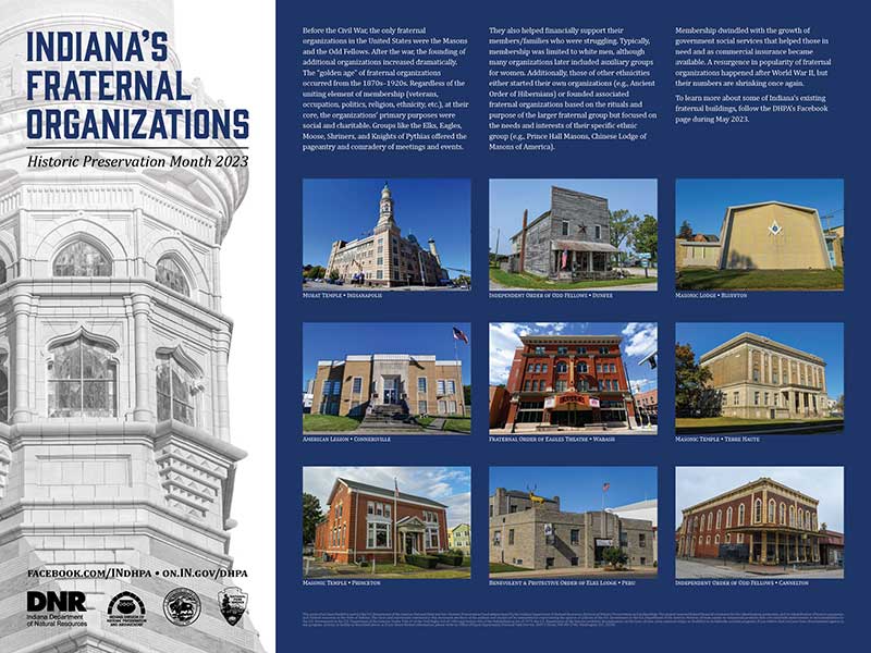 2023 Historic Preservation Month Poster