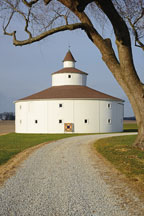 historic round barn