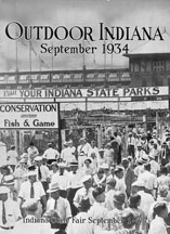 September 1934 cover for Outdoor Indiana