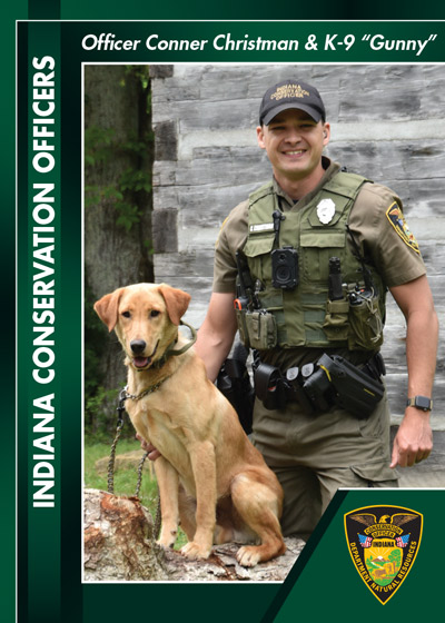 Officer Conner Christman and K-9 Gunny