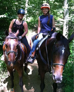 Horseback riding