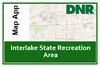 Interlake State Recreation Area Map App