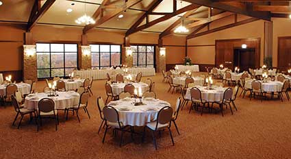 Overlook room at Clifty Inn