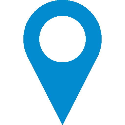 Blue Google Location Pin