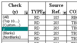 picture of spreadsheet