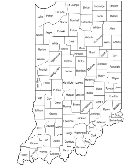 Indiana Counties