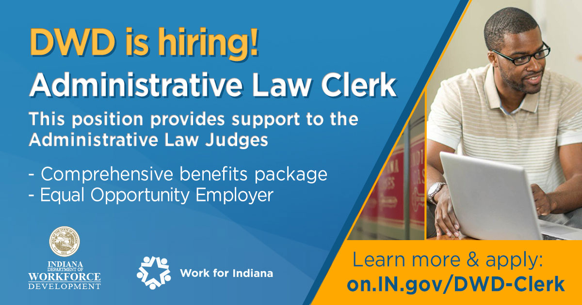 DWD Administrative Law Clerk Position