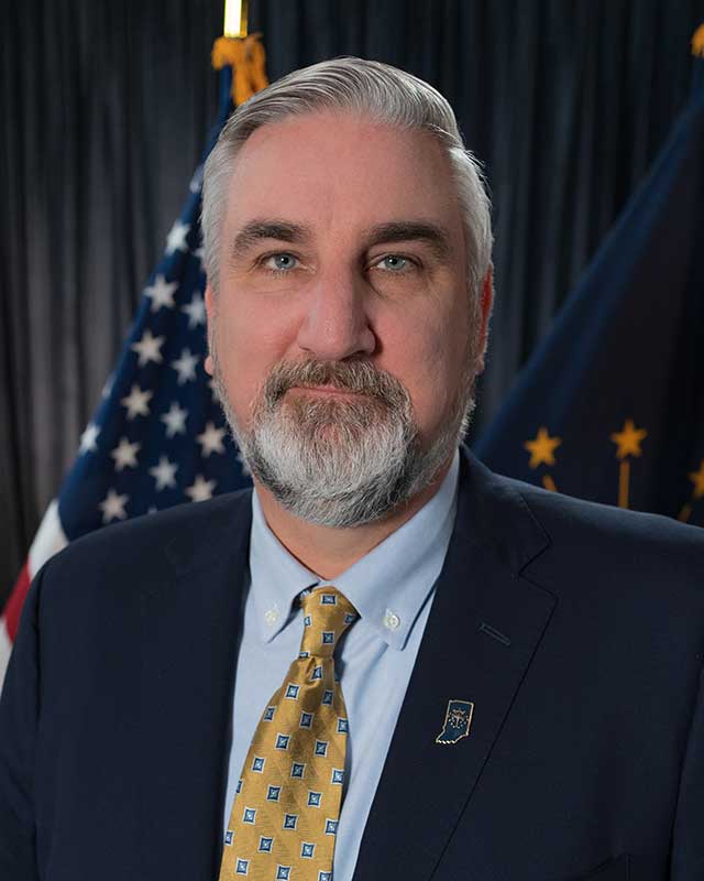 Picture of Indiana Governor Eric Holcomb