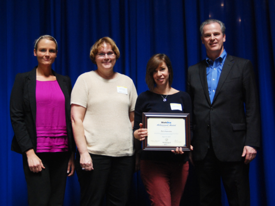 WorkOne Achievement Award-Ball Corporation Mandy Green