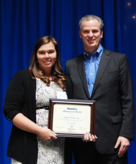 WorkOne Achievement Award-Calpipe Industries Inc. Randy Dean