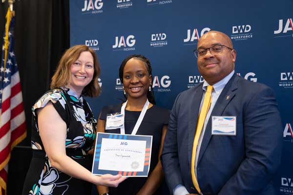 Download the image for 3rd Place Taiwo Ogunmilade Decatur Central HS in the Prepared Speaking Competition