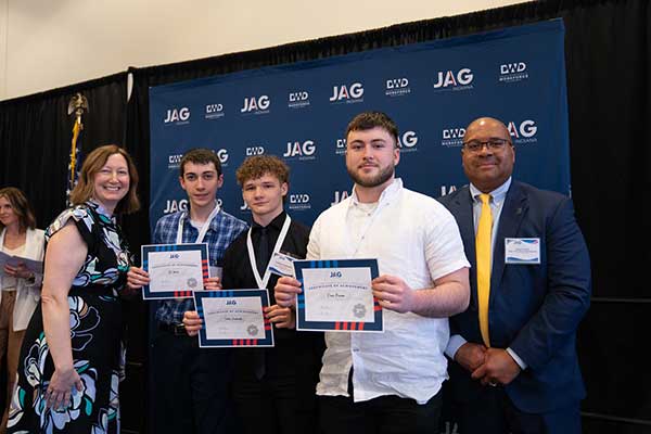 Download the image for 3rd Place Benton Central High School Caden Kawlewski Owen Pearson Eli Sheets in the Business Plan Competition